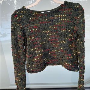 Zara cropped sweater